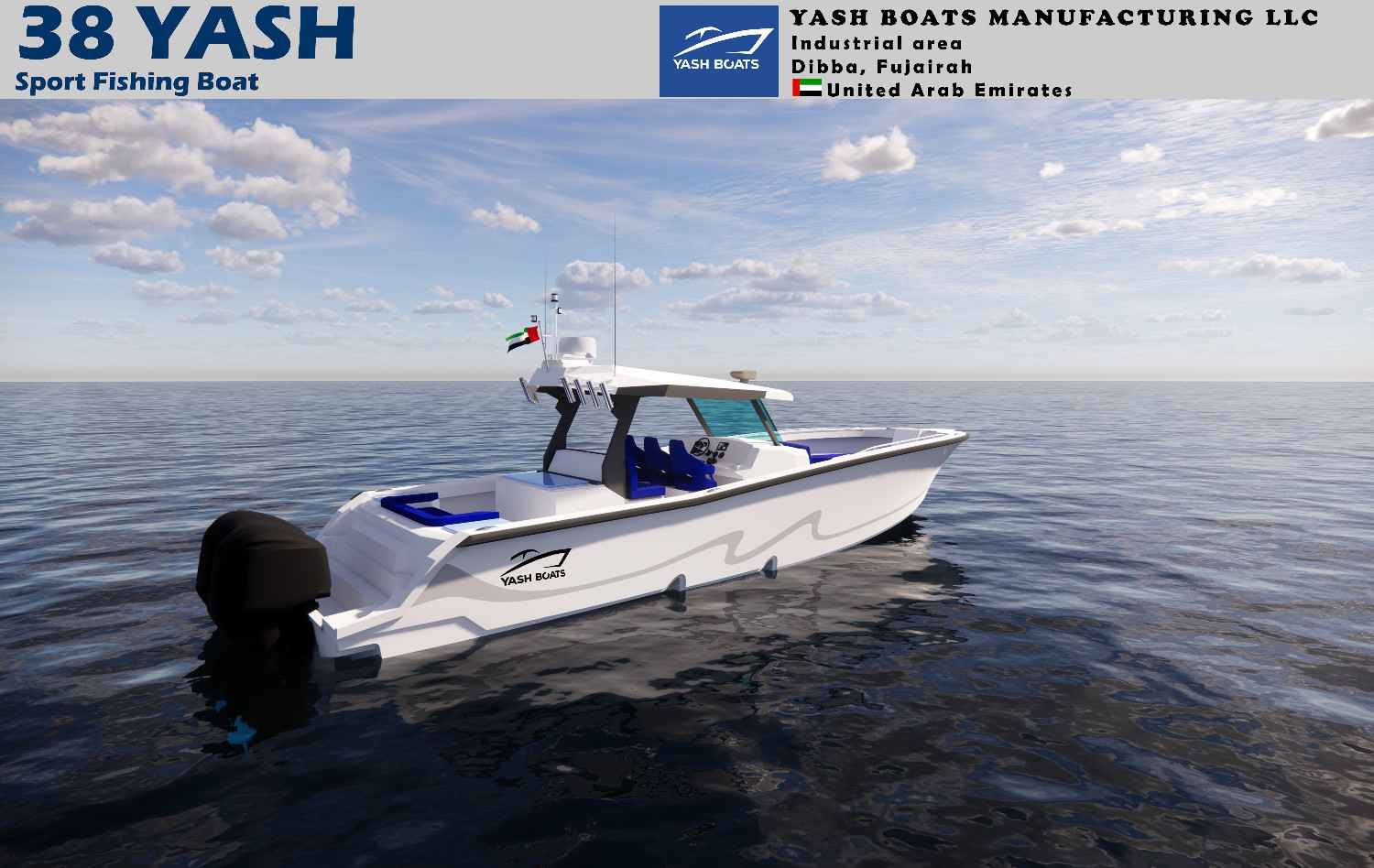 38ft SPORT FISHING BOAT