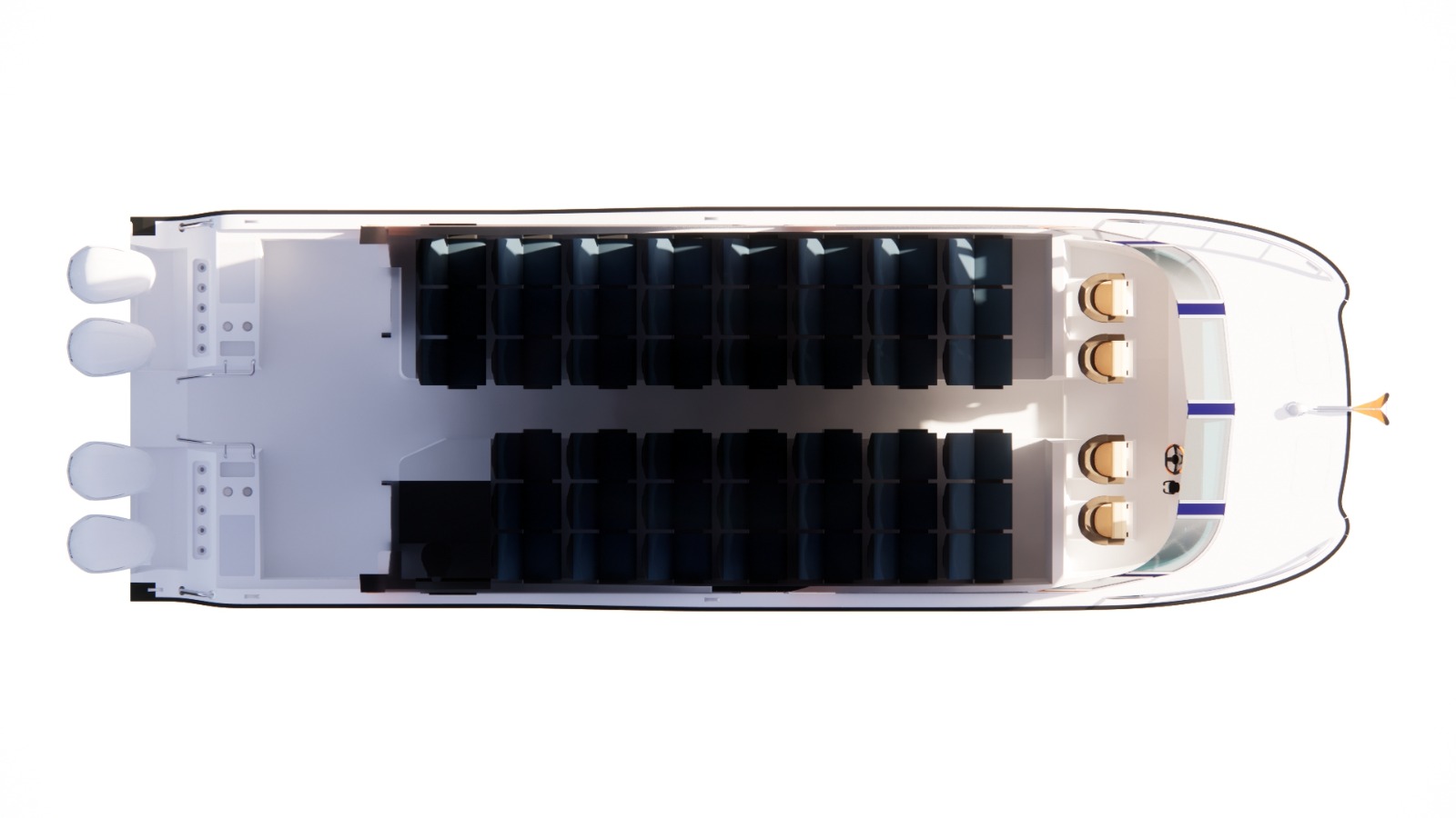 42ft Passenger Catamaran Ferry Boat